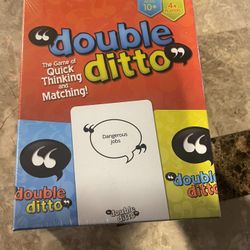 New DOUBLE Ditto card game 