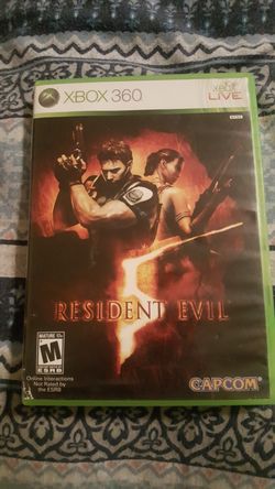 Resident Evil 5 Xbox 360