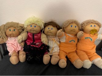 Vintage Cabbage Patch Dolls (Set of 5)