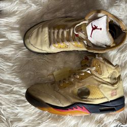 Men Shoes Air Jordan 5 Off-white 