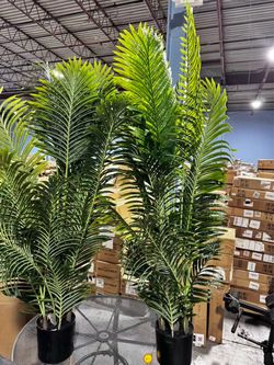 Artificial Areca Palm Plant Faux Tropical Tree