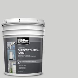 Behr 5 Gallon White Direct to Metal Interior/Exterior Paint Eggshell Sheen