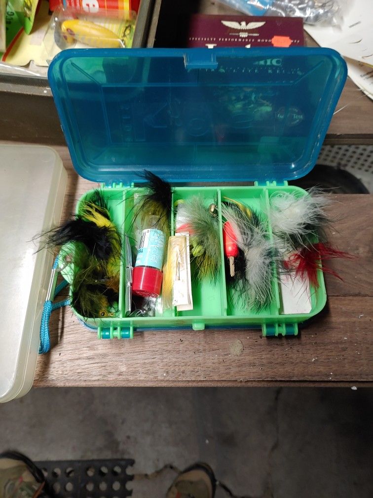 Random Vintage Fly Finishing Rod And Reels