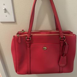 Red Coach Purse - Hardly Used 