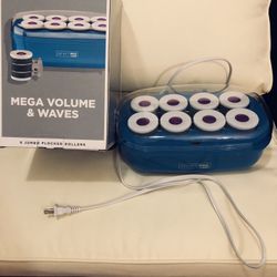 8 Jumbo 2-inch Rollers 