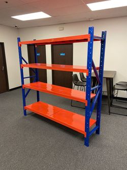 New 4-Tier Self Garage Warehouse Storage Shelving