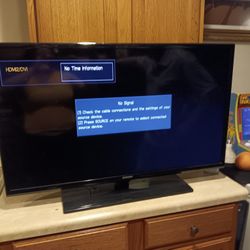 40-in flat screen TV & Roku $50
