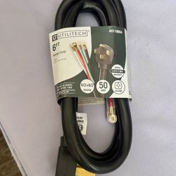 Utilitech 6 Ft 50 Amp Range Cord