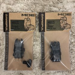 MBUS 2 Front And Rear Sight