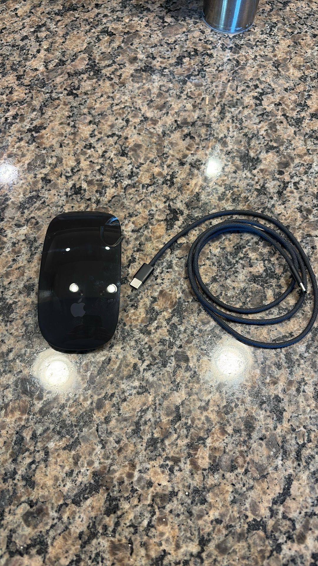 Apple Magic Mouse - Black Multi-Touch Surface 