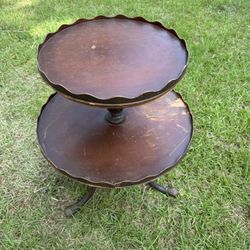 Antique 2 Tier Table 