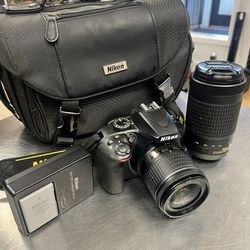 Nikon D3400 Camera With 2 Lenses 178587