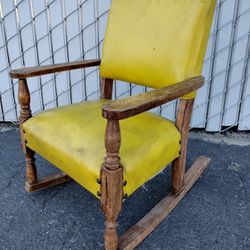1950's Mid Century Kids Rocking Chair