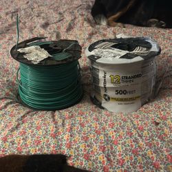 Two Rolls Of Wire 16 Gauge Wire