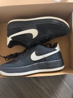 Nike Air Force 1 Low Black Suede Sneakers