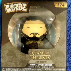 10$ Funko Game Of Thrones Jon Snow Pop Art Vinyl