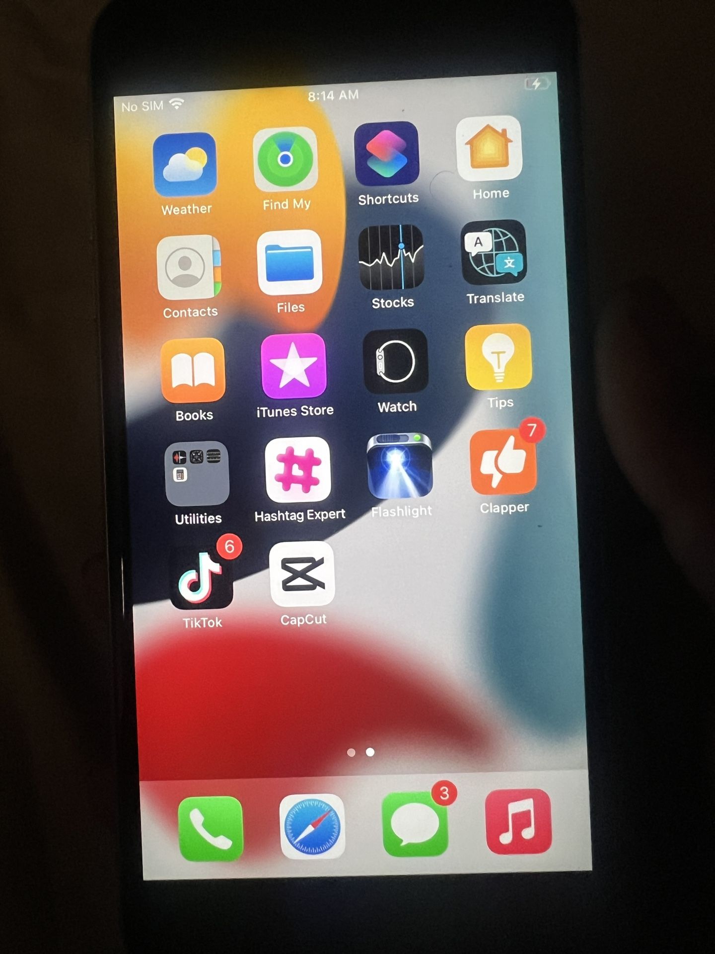 iPhone 6 Plus TikTok And CapCut