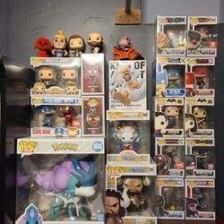 Pokemon Marvel DC Funko Pops 