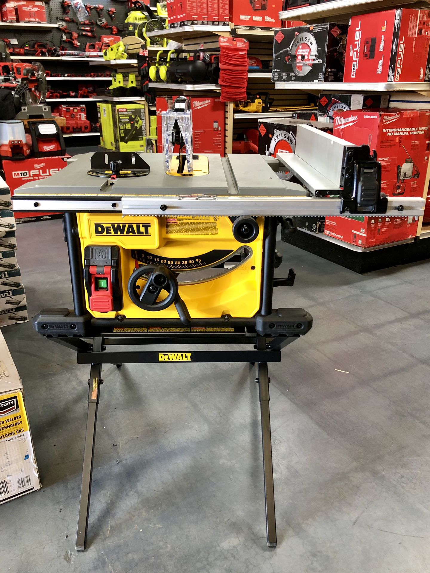 8-1/4" Table Saw with Folding Stand 