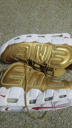 Supreme uptempo size 8.5
