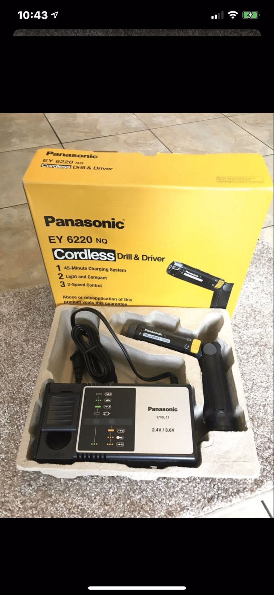 Panasonic drill