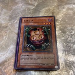 Sangan Yugioh Card Rare Foil