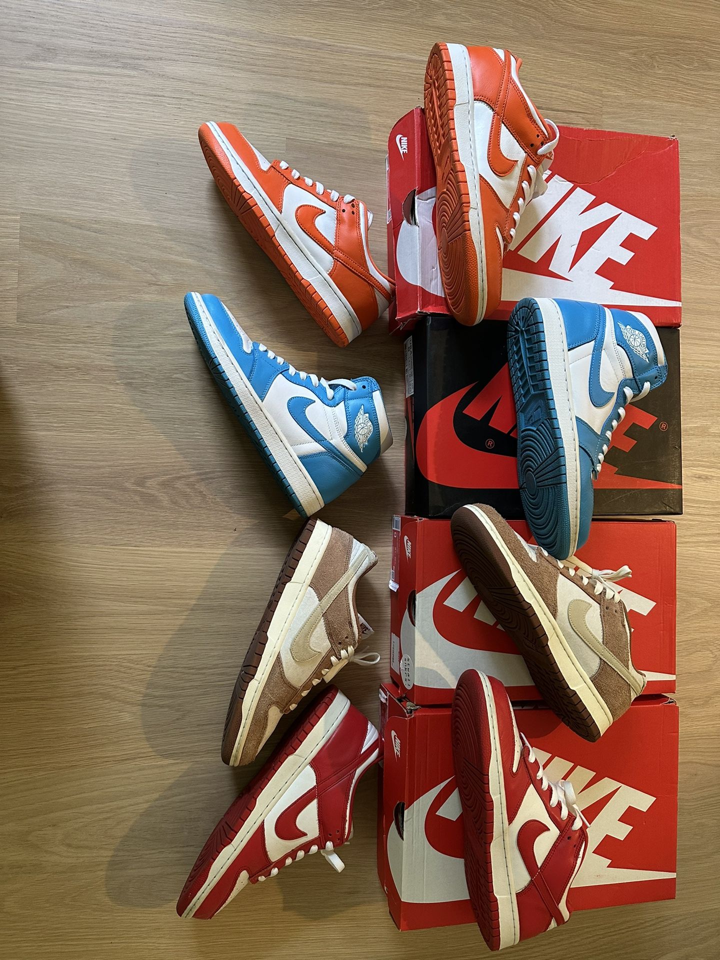 Authentic Jordan 1 And Dunk Low