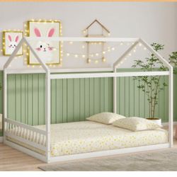 Montessori queen kids bed