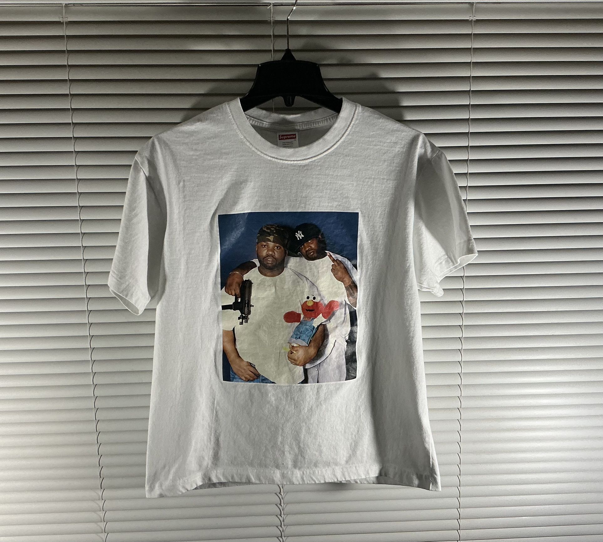 White Raekwon Supreme Tee Rare Size