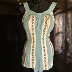 Vintage Swimsuit From 40’s - Could Be Worn As Dress