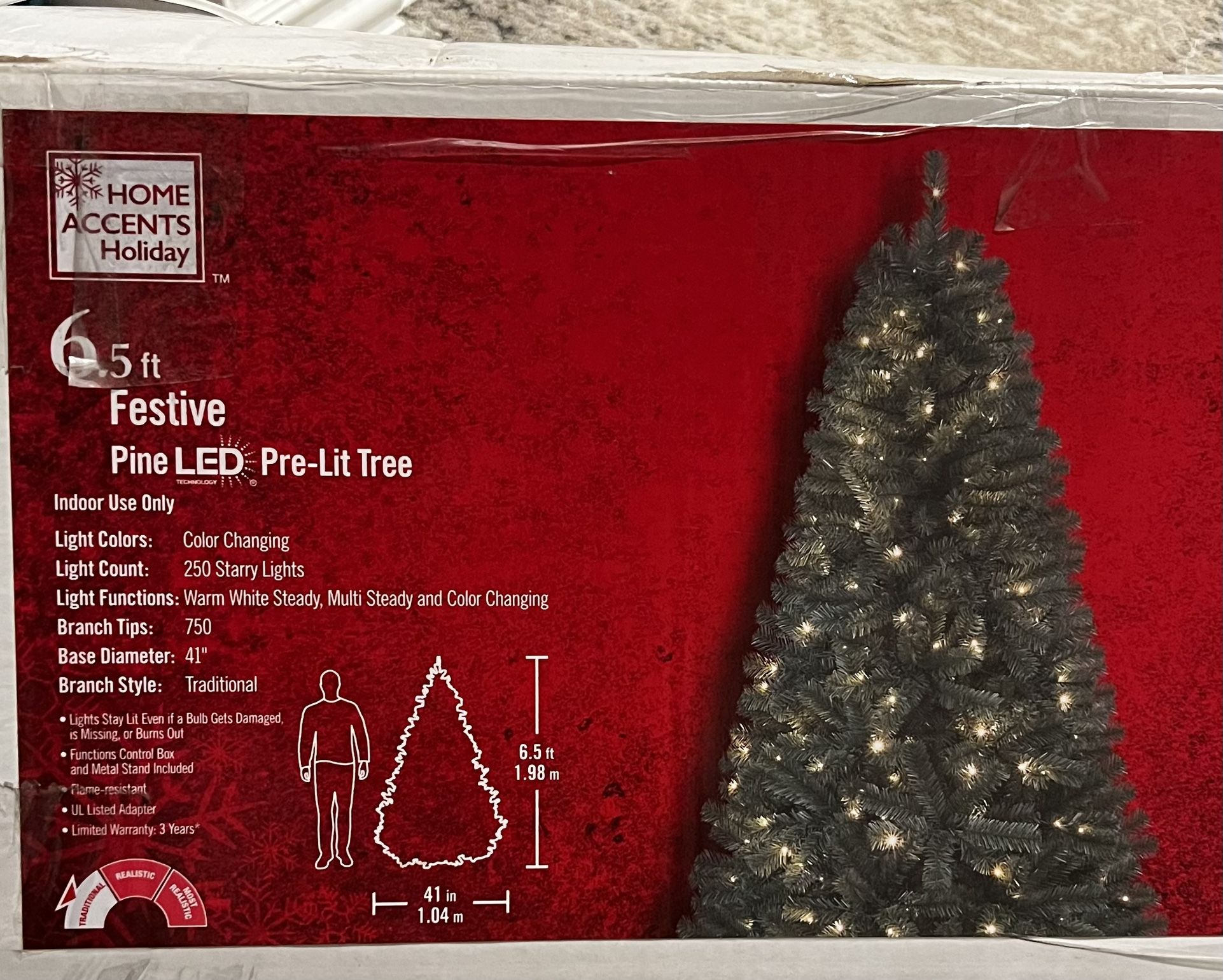 Christmas tree 6.5 Ft