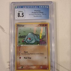 2006 EX Holon Phantoms Phanpy Reverse Holo #75 CGC 8.5 NM/MINT - Pokemon TCG
