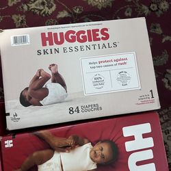 Huggies  Size 1 Over 250 Diapers For $50 OBO