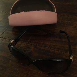 Rare discontinued Juicy sunglasses and case