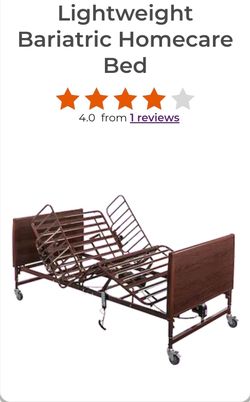 Drive BARIATRIC 42 INCH ( WIDER BED) less than 6 mo w/ LOW AIR LOSS MATTRESSCW PUMP- GREAT CONDITION