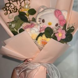 Mini Hello Kitty Bouquet 🌸 Birthday Gift , Perfect Gift For An Occasion 🌸