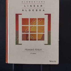 Anton - Elementary Linear Algebra (11th Edition)
