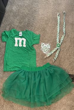 Green M&M Costume