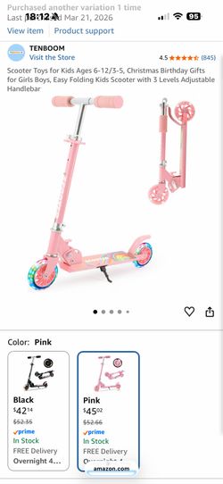 Kids scooter