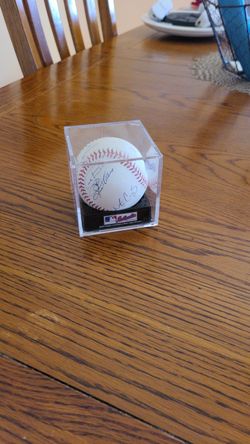Vintage twins sign team