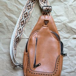 Brown Sling Bag 