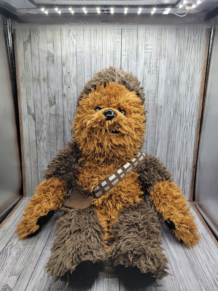 Build A Bear Chewbacca Chewie Star Wars Wookie 21" Plush - Lucas Films
