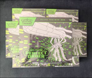 Pokemon Mega Evolutions Perfect Order Elite Trainer Box