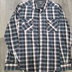 Kenneth Cole Button Up Shirt size Xl 