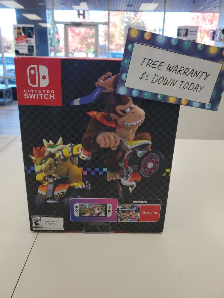Nintendo Switch OLED
🕹️ Nintendo Switch OLED Gaming Console – Japan Model Now $319 or Only $1 Down with 1-Year Coverage