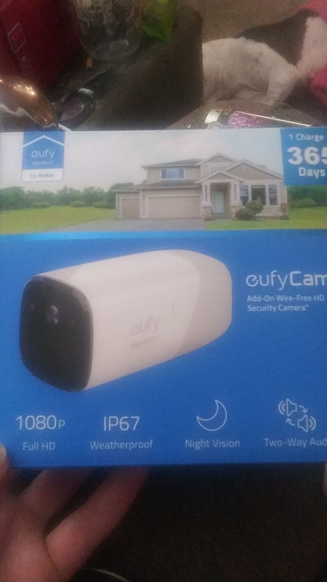 Eufy cam add on wire free hd security camera