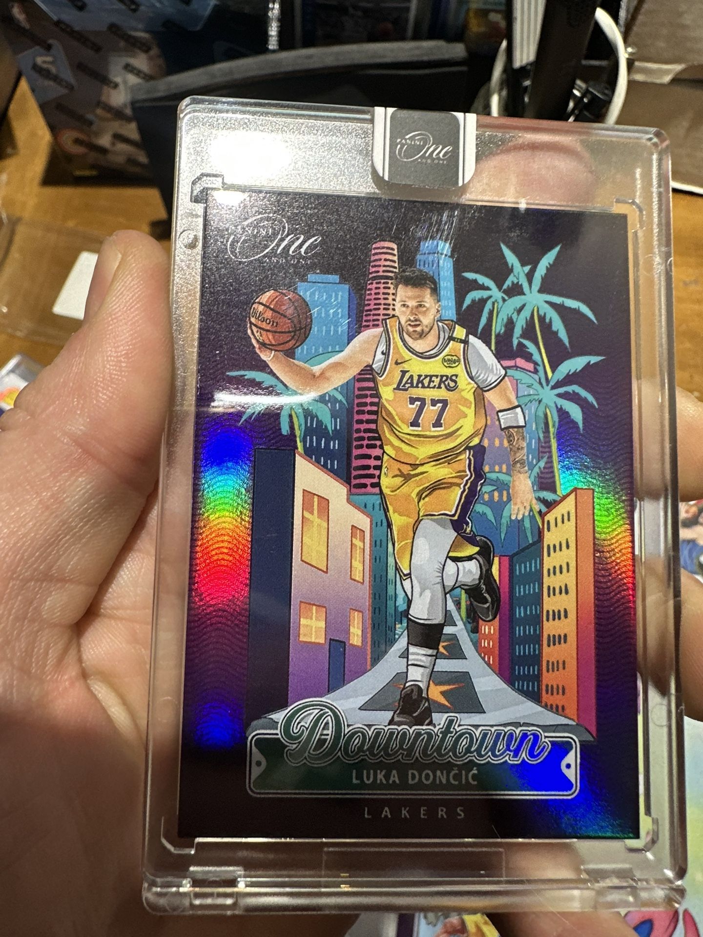 24-25 Panini One & One Luka Doncic Downtown 
