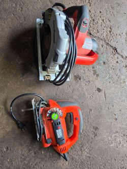 Black and Decker Jig Saw and Circular Saw