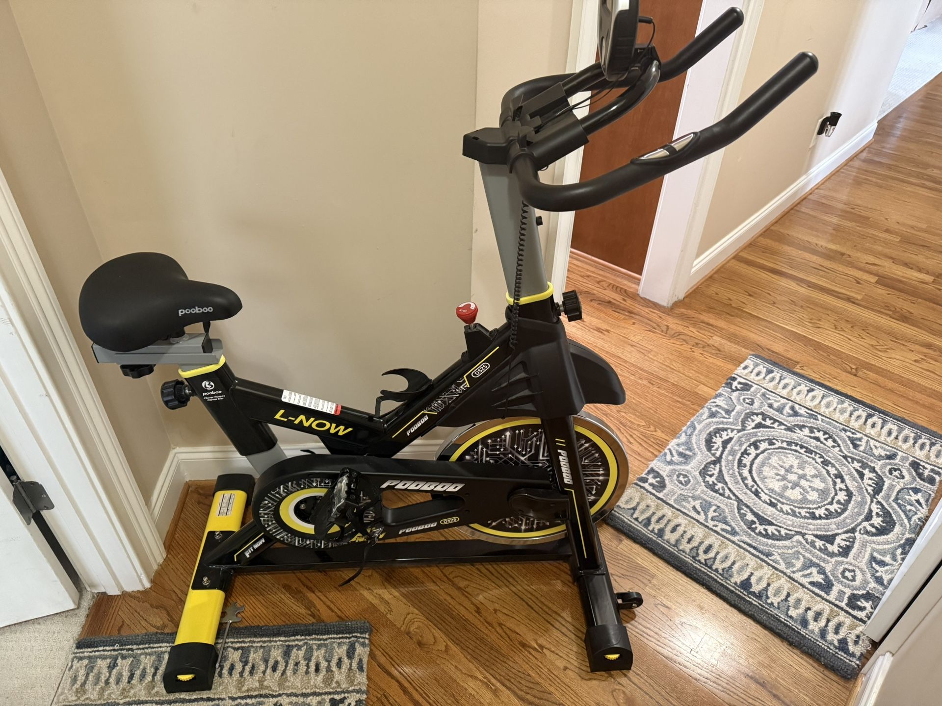 Exercise spin bike