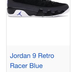 Jordan Retro 9 Racer Blue 